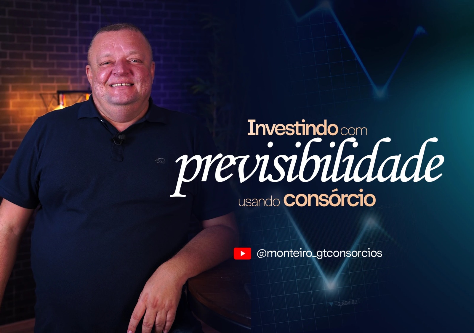 Marcelo Monteiro apresentando Investindo com previsibilidade usando consórcio